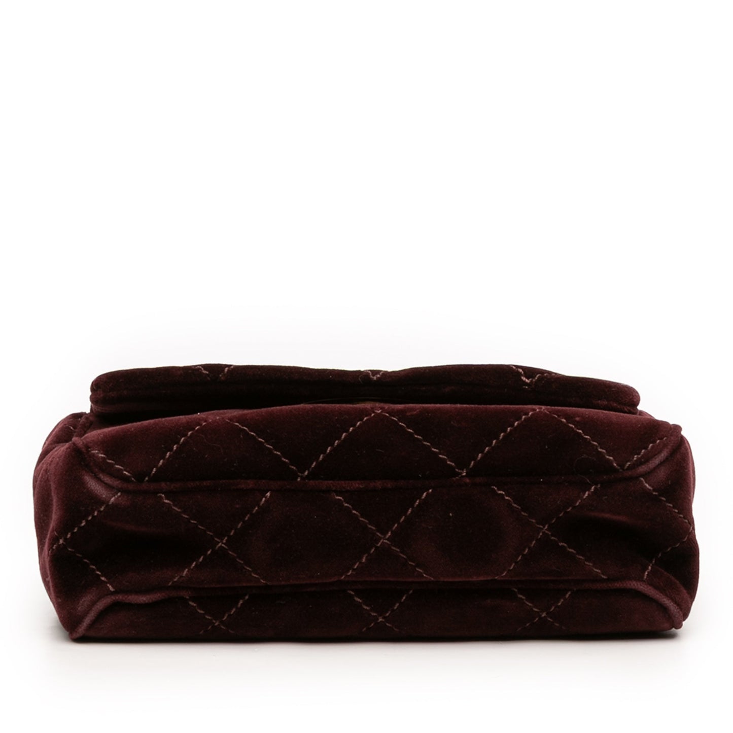 Chloé Small Quilted Velvet Heritage Shoulder Bag