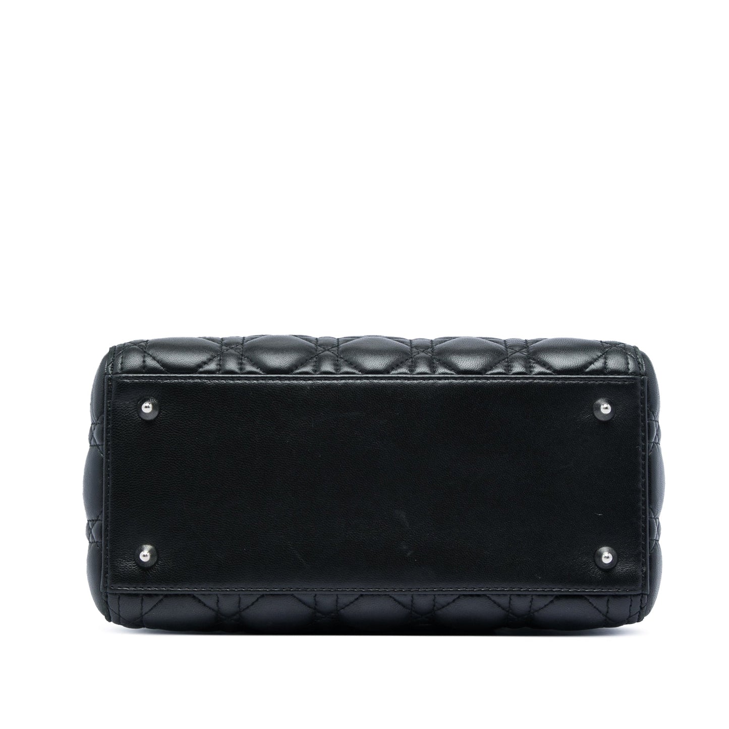 Dior Medium Lambskin Cannage Lady Dior