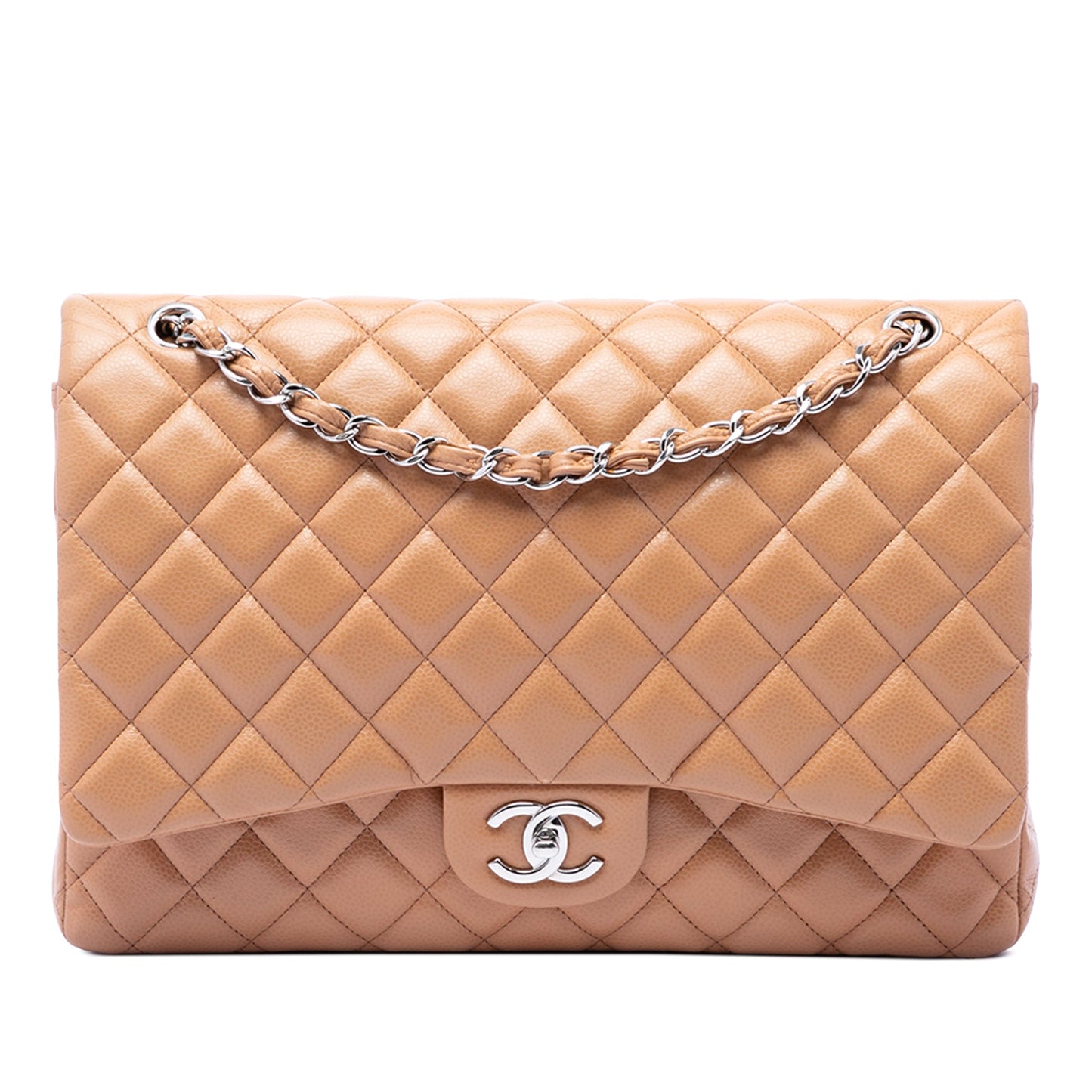 Chanel Maxi Classic Caviar Single Flap
