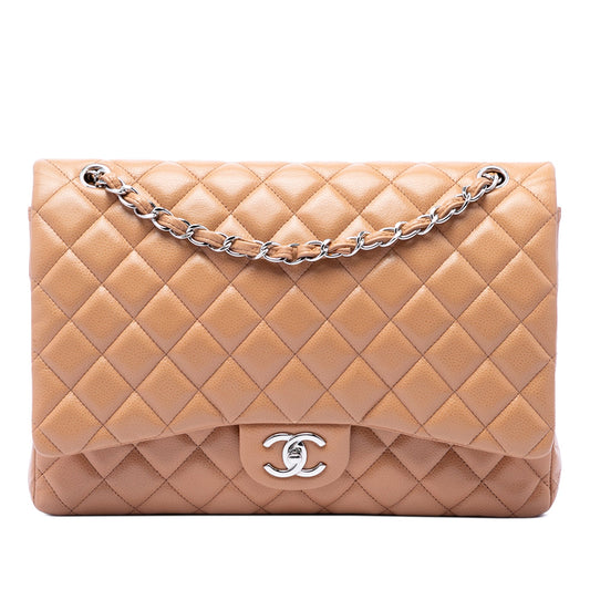 Chanel Maxi Classic Caviar Single Flap