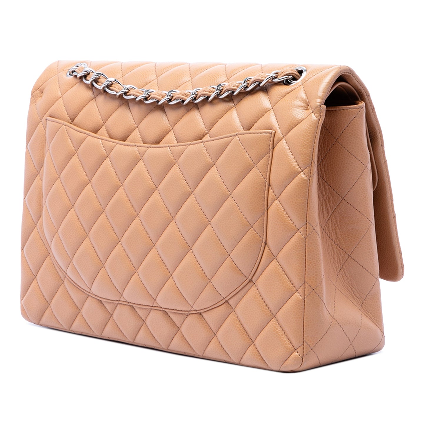 Chanel Maxi Classic Caviar Single Flap