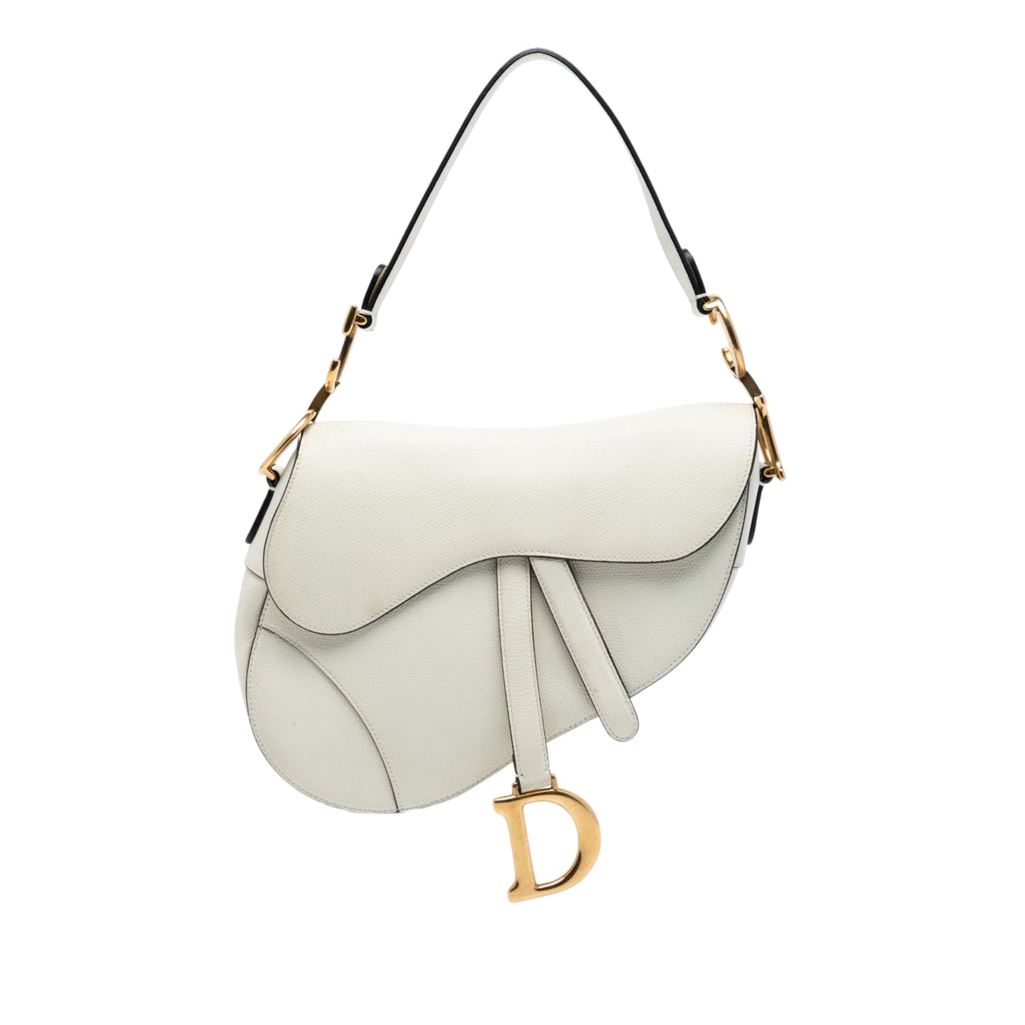 Dior Grained Calfskin Saddle Bag