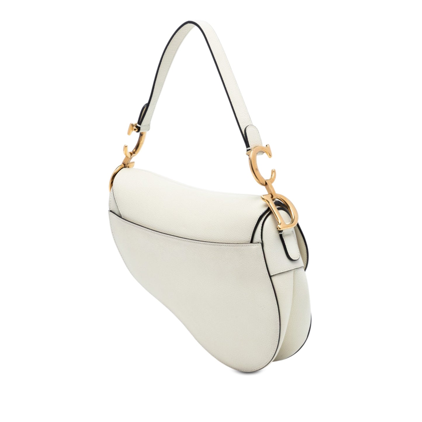 Dior Grained Calfskin Saddle Bag
