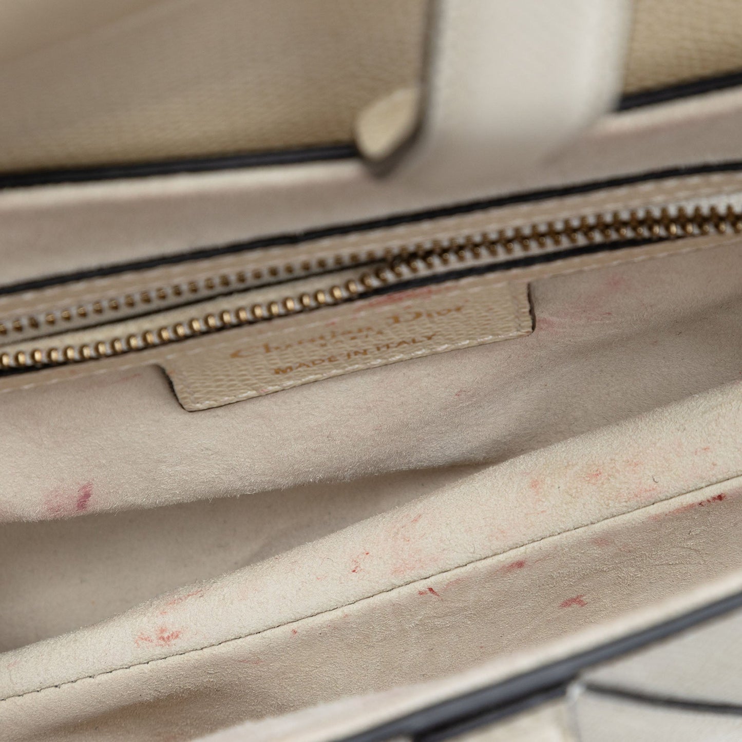 Dior Grained Calfskin Saddle Bag
