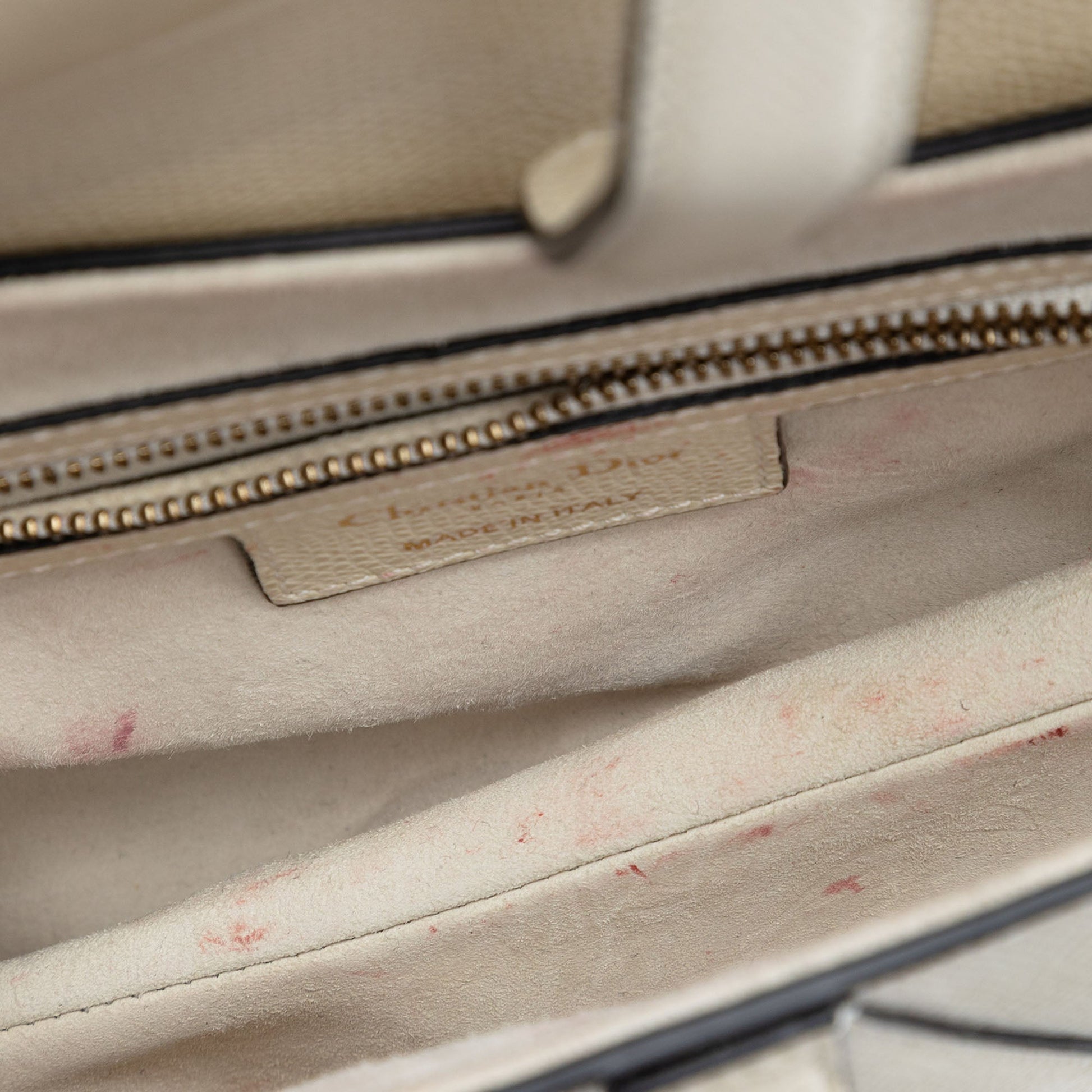 Dior Grained Calfskin Saddle Bag