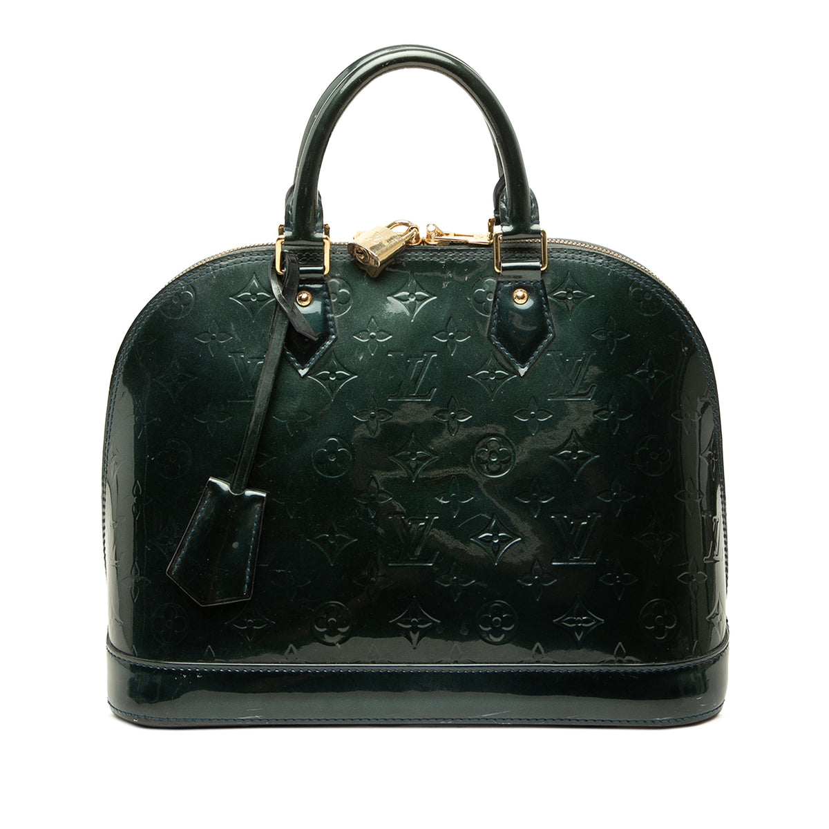 Louis Vuitton Monogram Vernis Alma PM — Blue