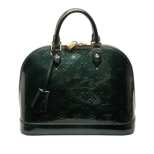 Louis Vuitton Monogram Vernis Alma PM — Blue