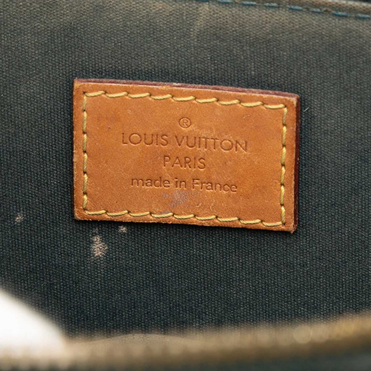 Louis Vuitton Monogram Vernis Alma PM — Blue