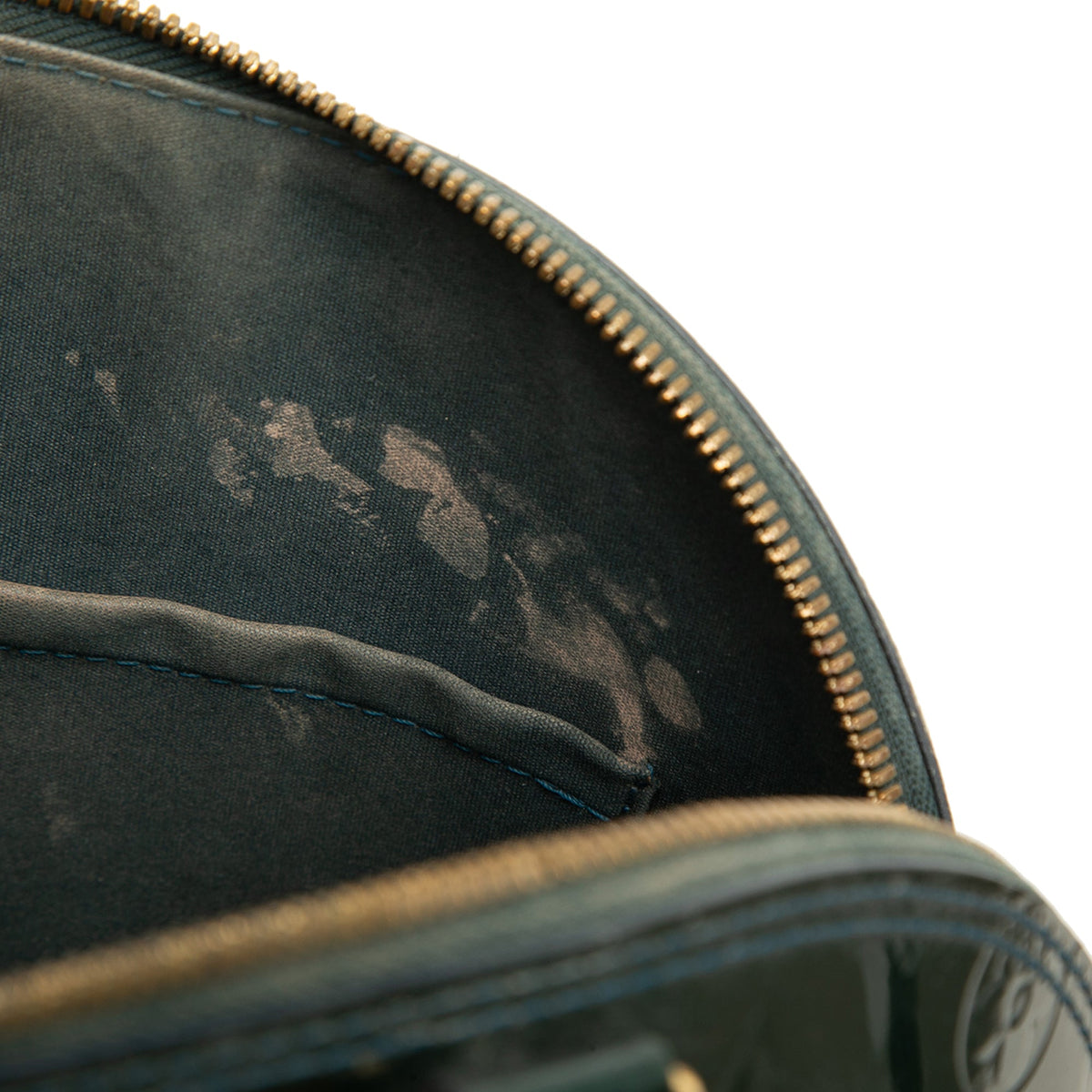 Louis Vuitton Monogram Vernis Alma PM — Blue