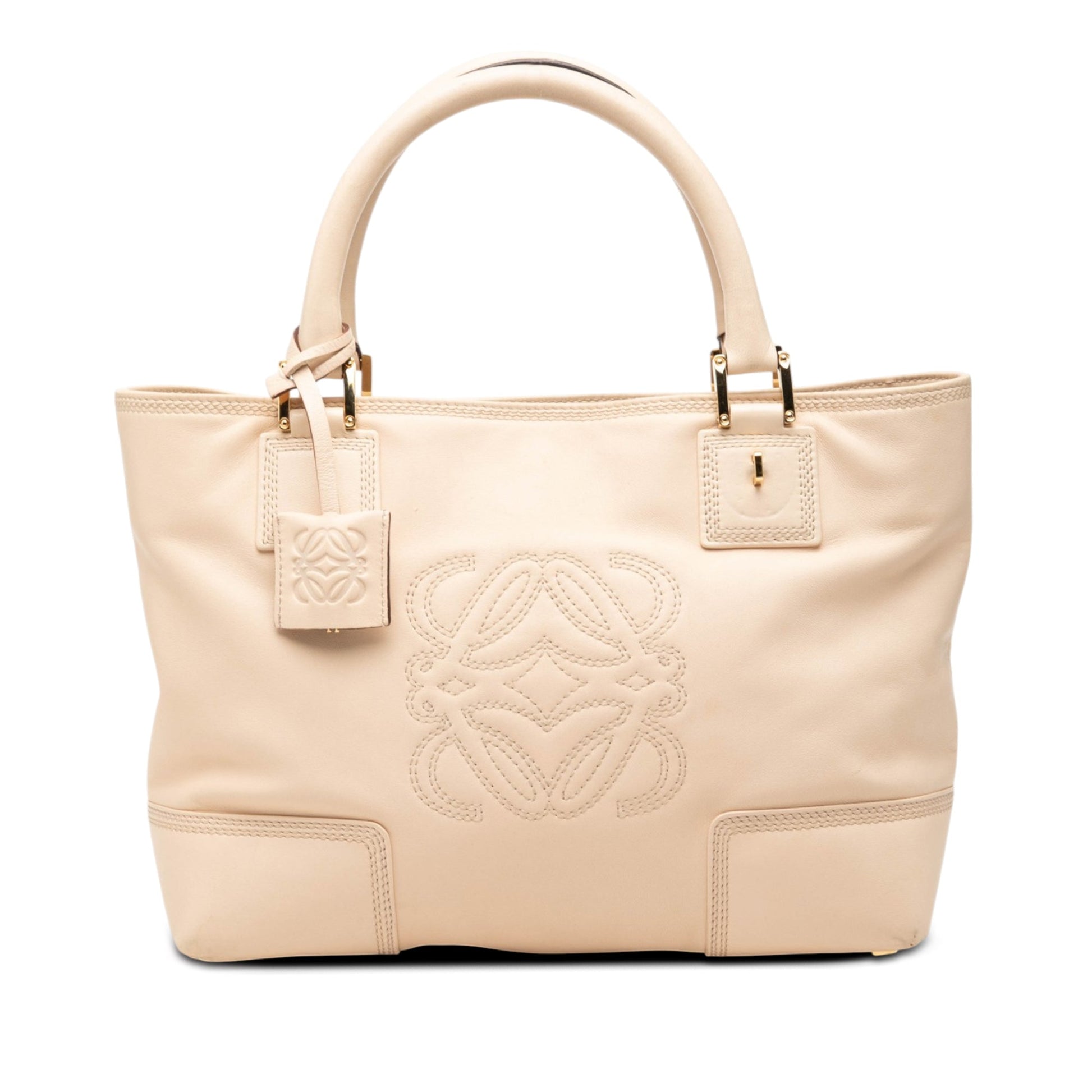 LOEWE Leather Fusta 30 Tote