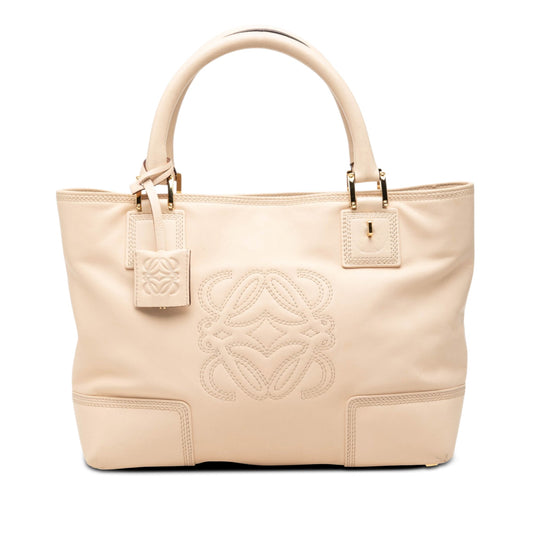 LOEWE Leather Fusta 30 Tote