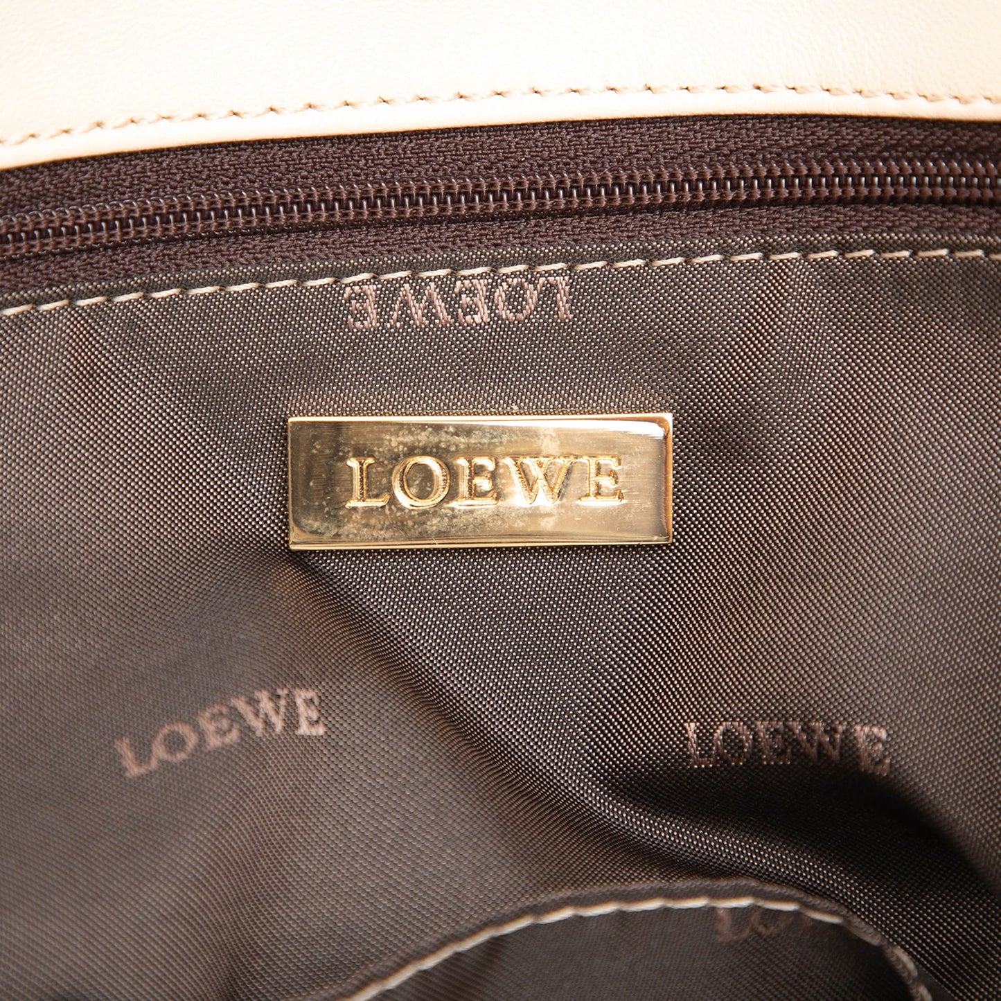 LOEWE Leather Fusta 30 Tote