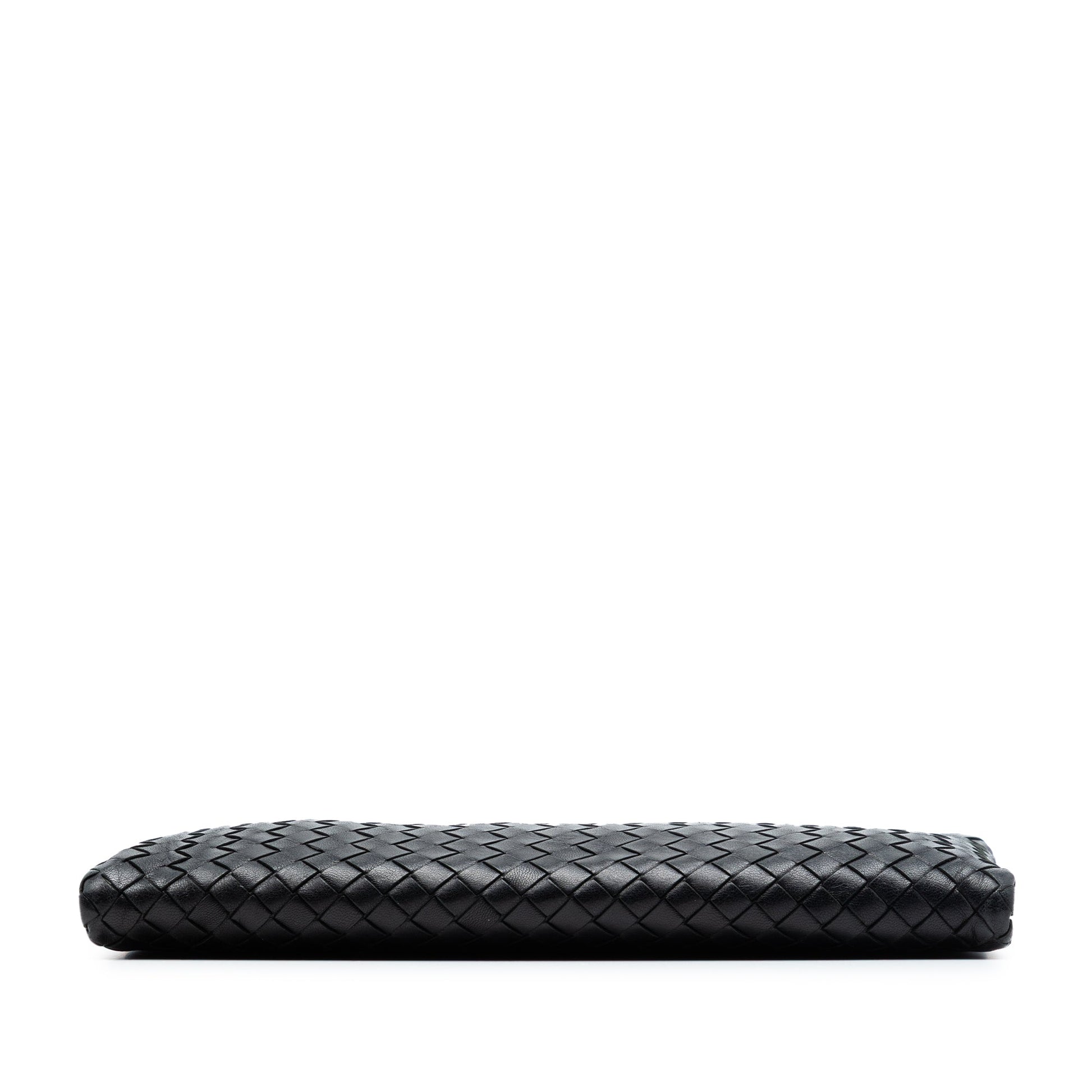 Bottega Veneta Nappa Intrecciato Double Zip Clutch