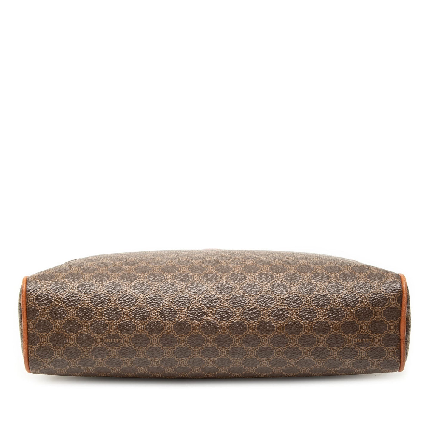 Celine Macadam Coated Canvas Clutch