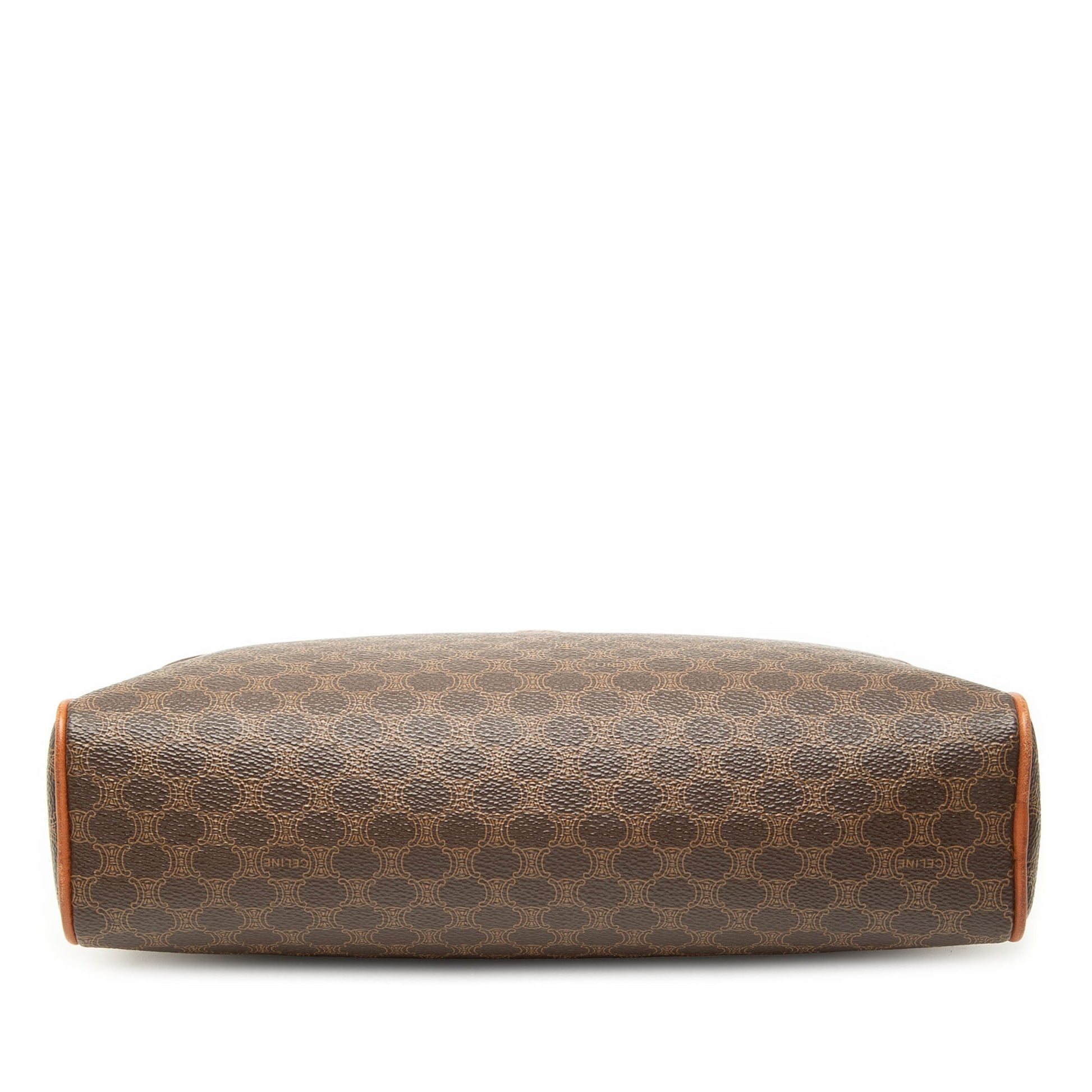 Celine Macadam Coated Canvas Clutch