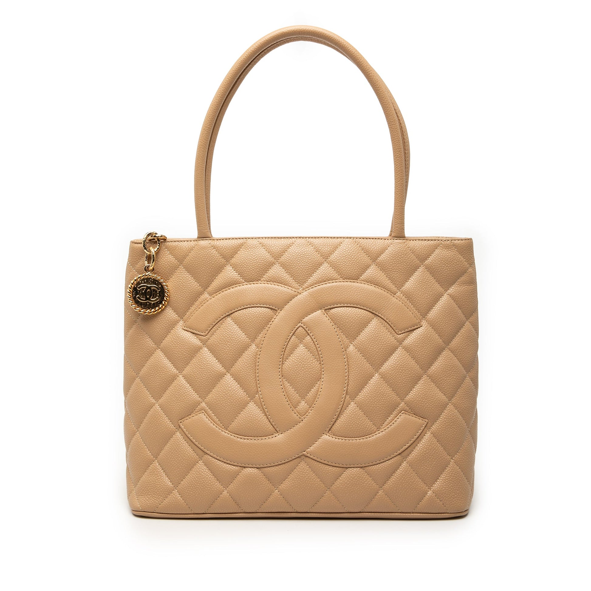 Chanel Caviar Medallion Tote