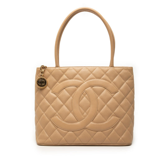 Chanel Caviar Medallion Tote