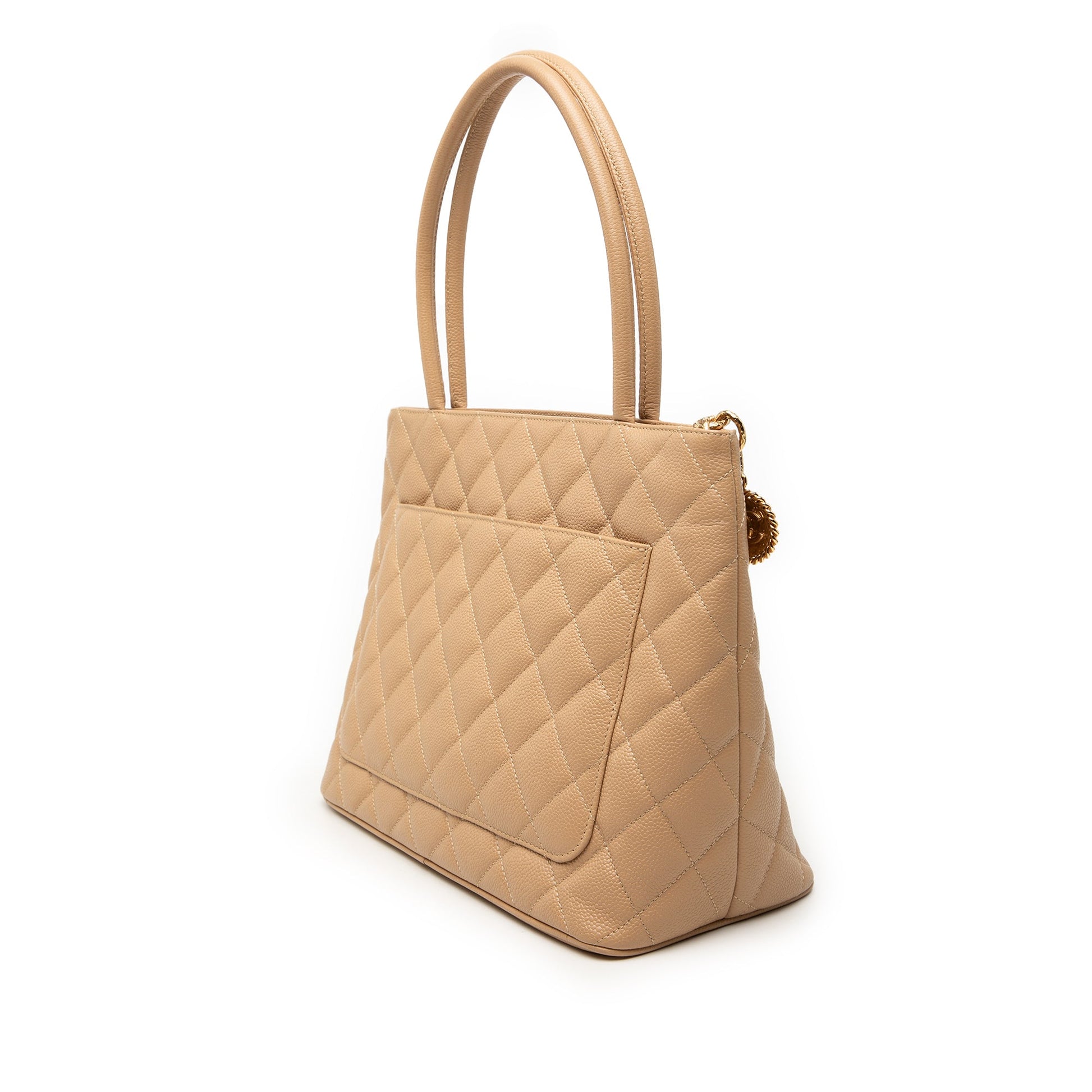Chanel Caviar Medallion Tote