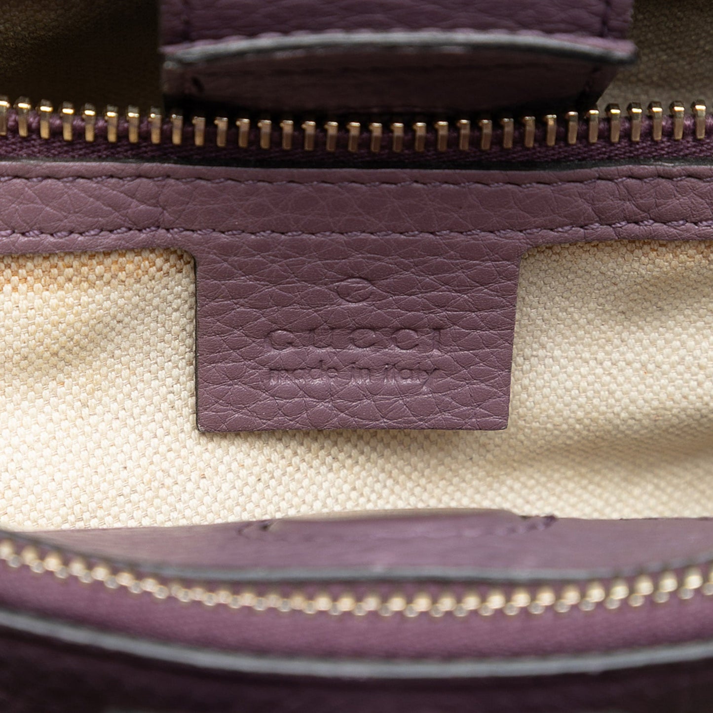 Gucci Medium Calfskin Bamboo Shopper Satchel