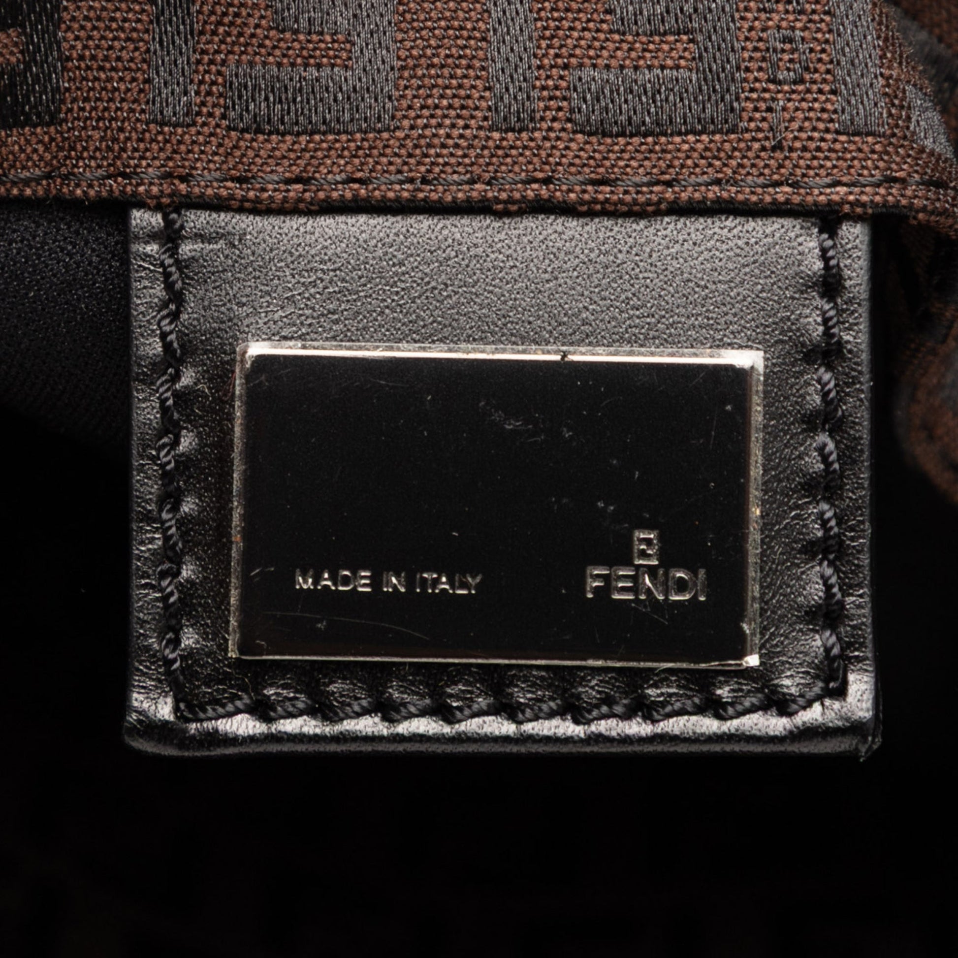 Fendi Zucchino Canvas Tote