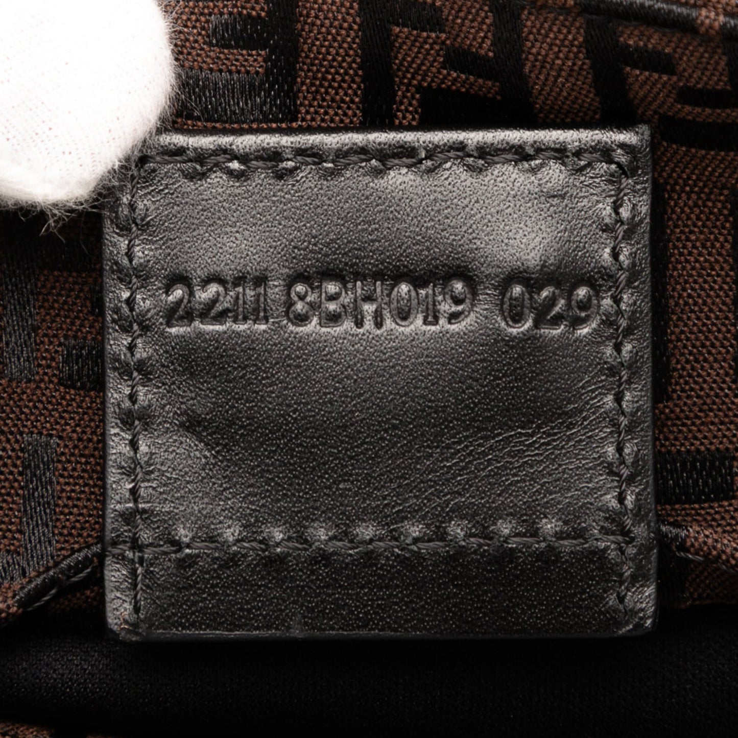 Fendi Zucchino Canvas Tote