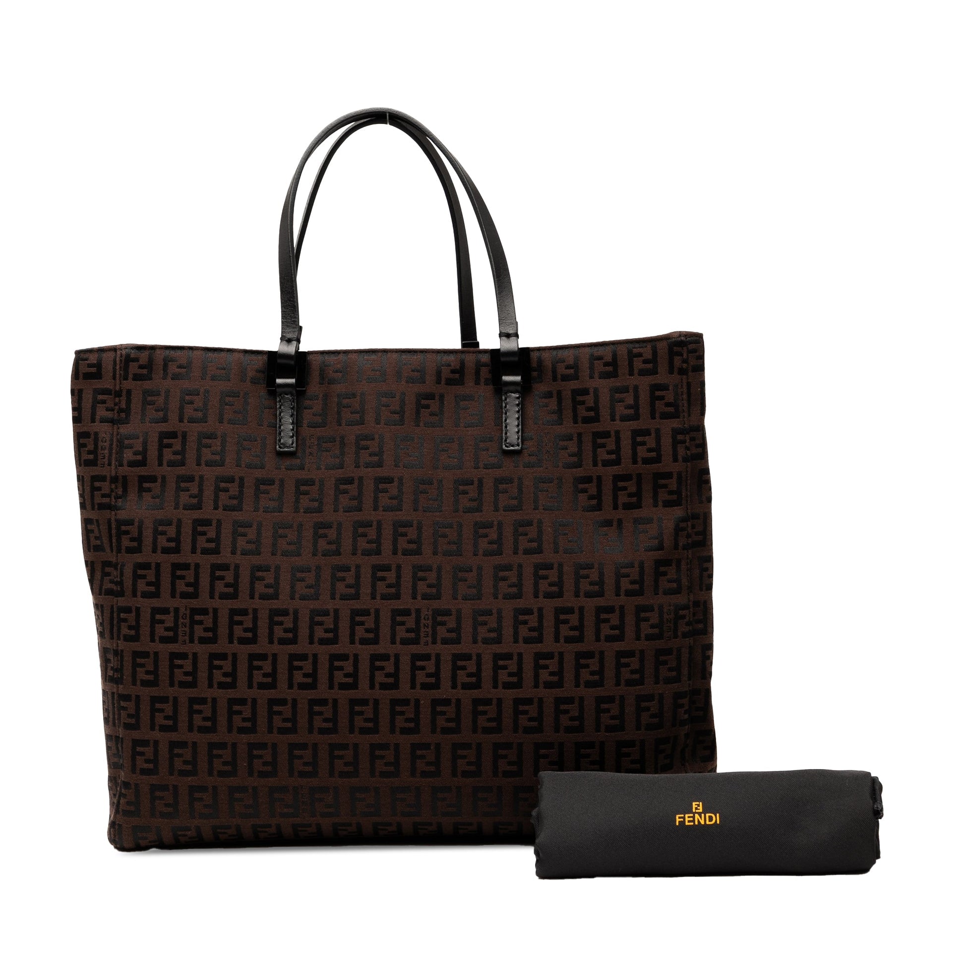 Fendi Zucchino Canvas Tote