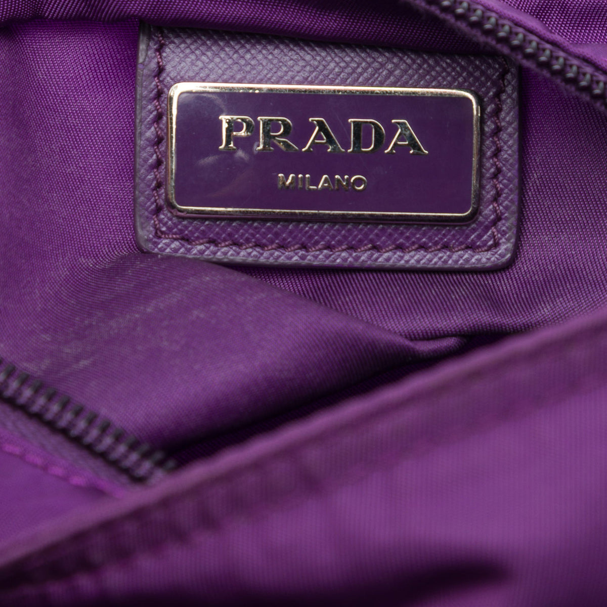 Prada Tessuto Zip Top Crossbody