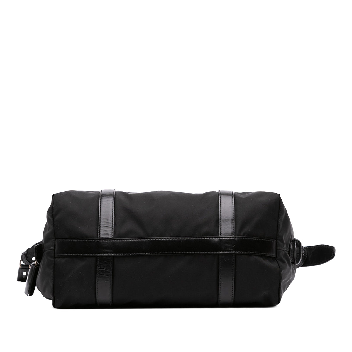 Prada Tessuto Shoulder Bag — Black