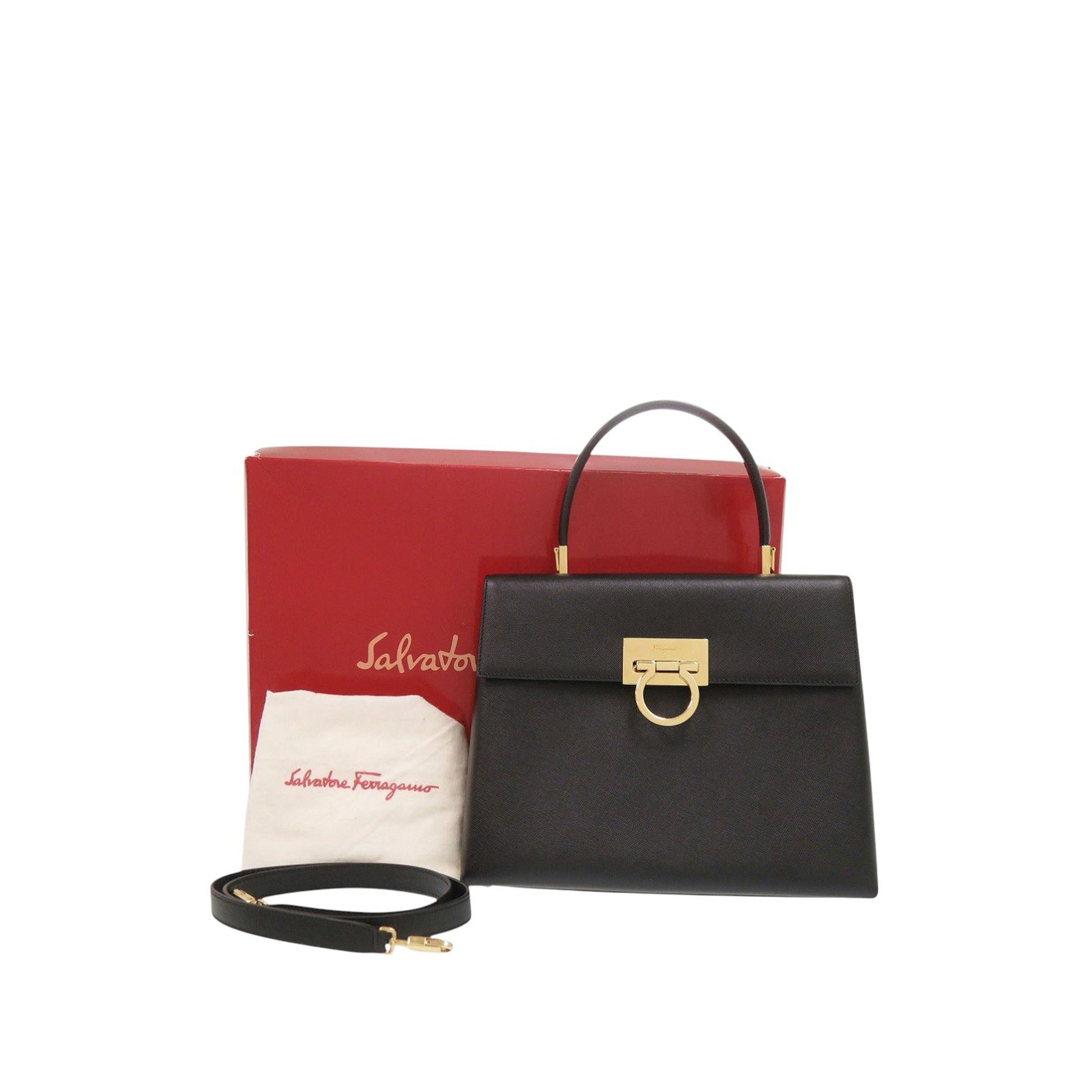Ferragamo Gancini Satchel