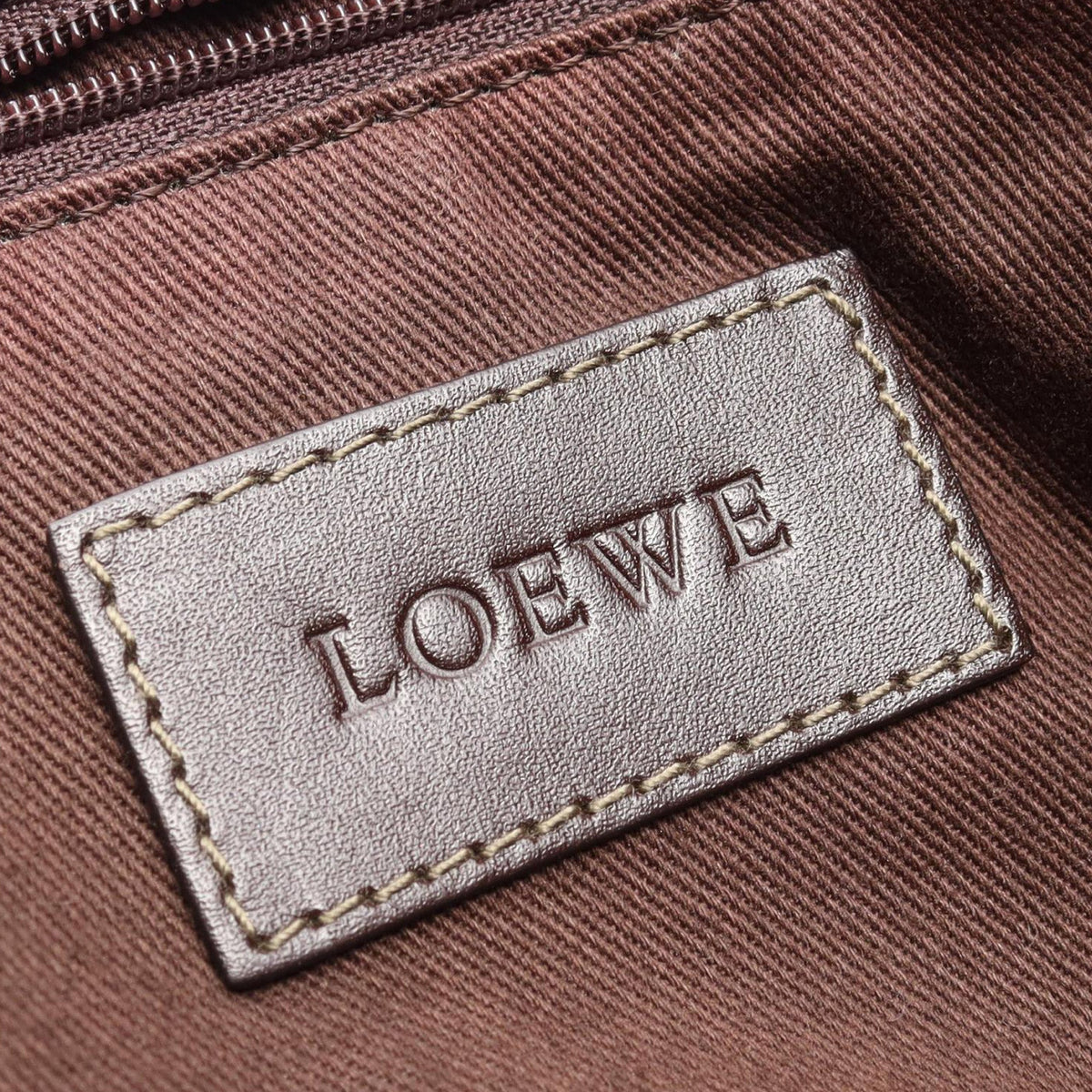 LOEWE Anagram Coated Canvas Tote
