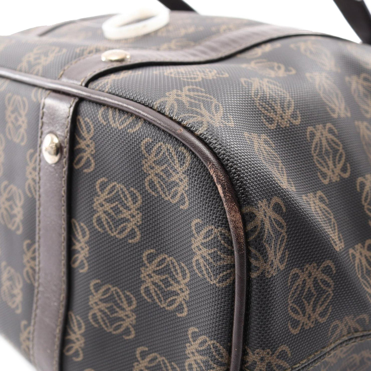 LOEWE Anagram Coated Canvas Tote