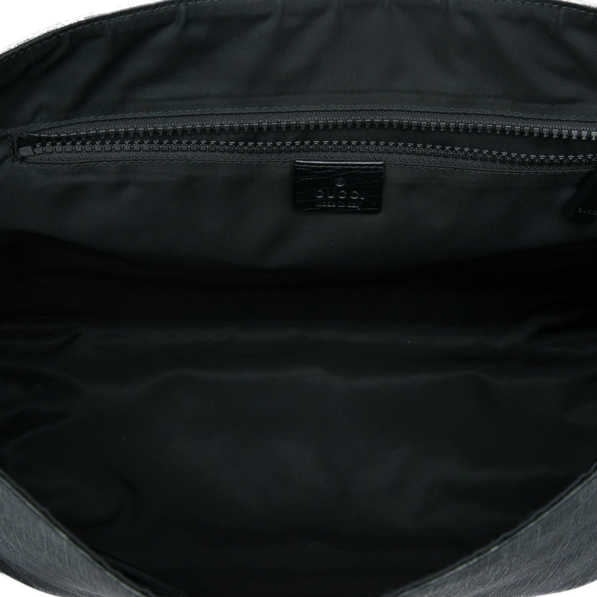 Gucci GG Supreme Flap Messenger Bag
