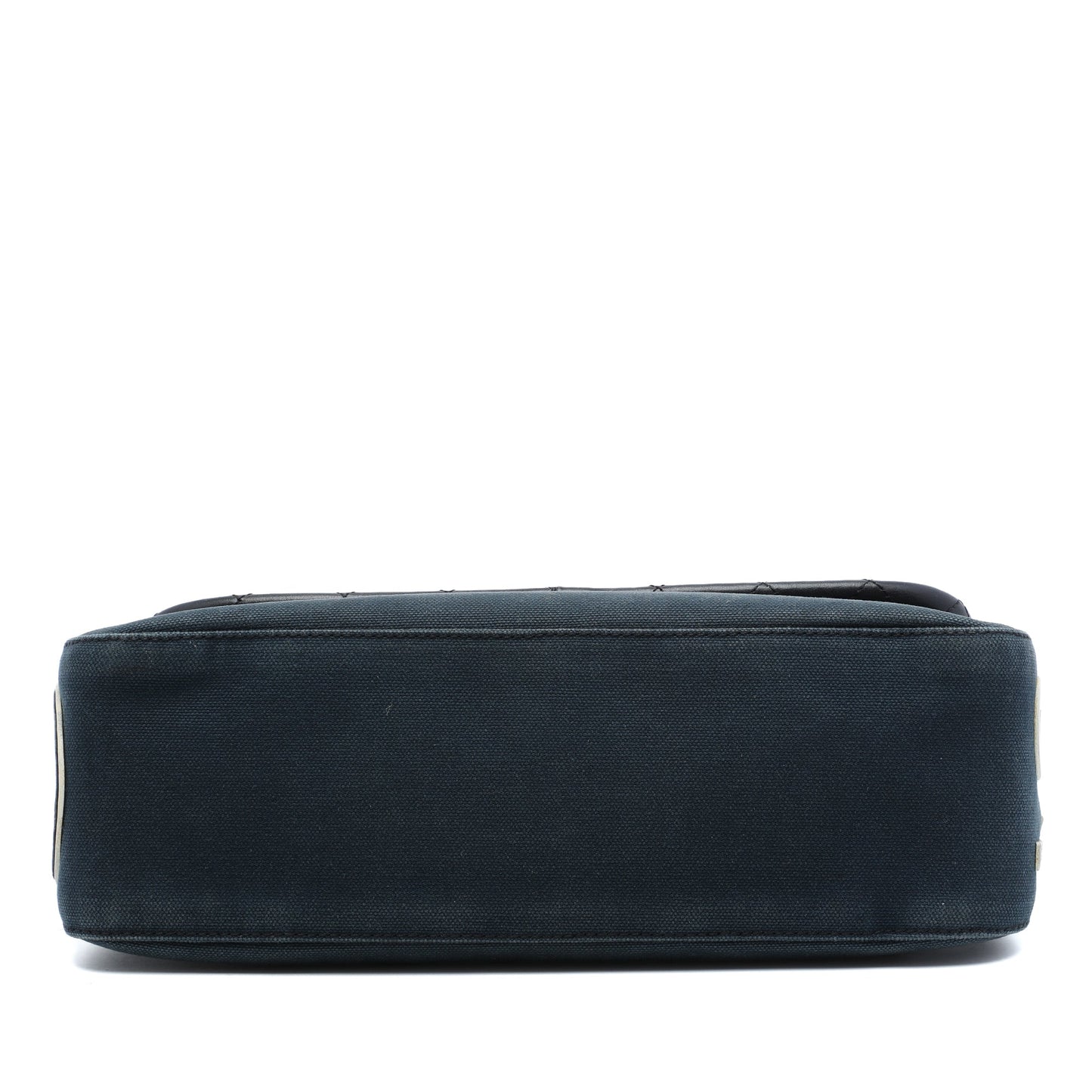 Chanel Tricolor Canvas and Leather No 5 Giant Mademoiselle Lock Flap Bag