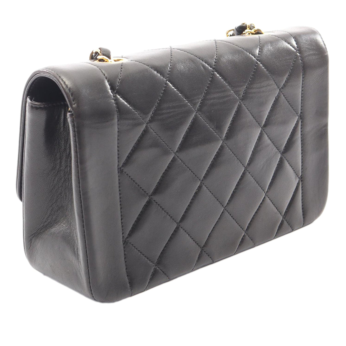 Chanel Small Lambskin Diana Flap