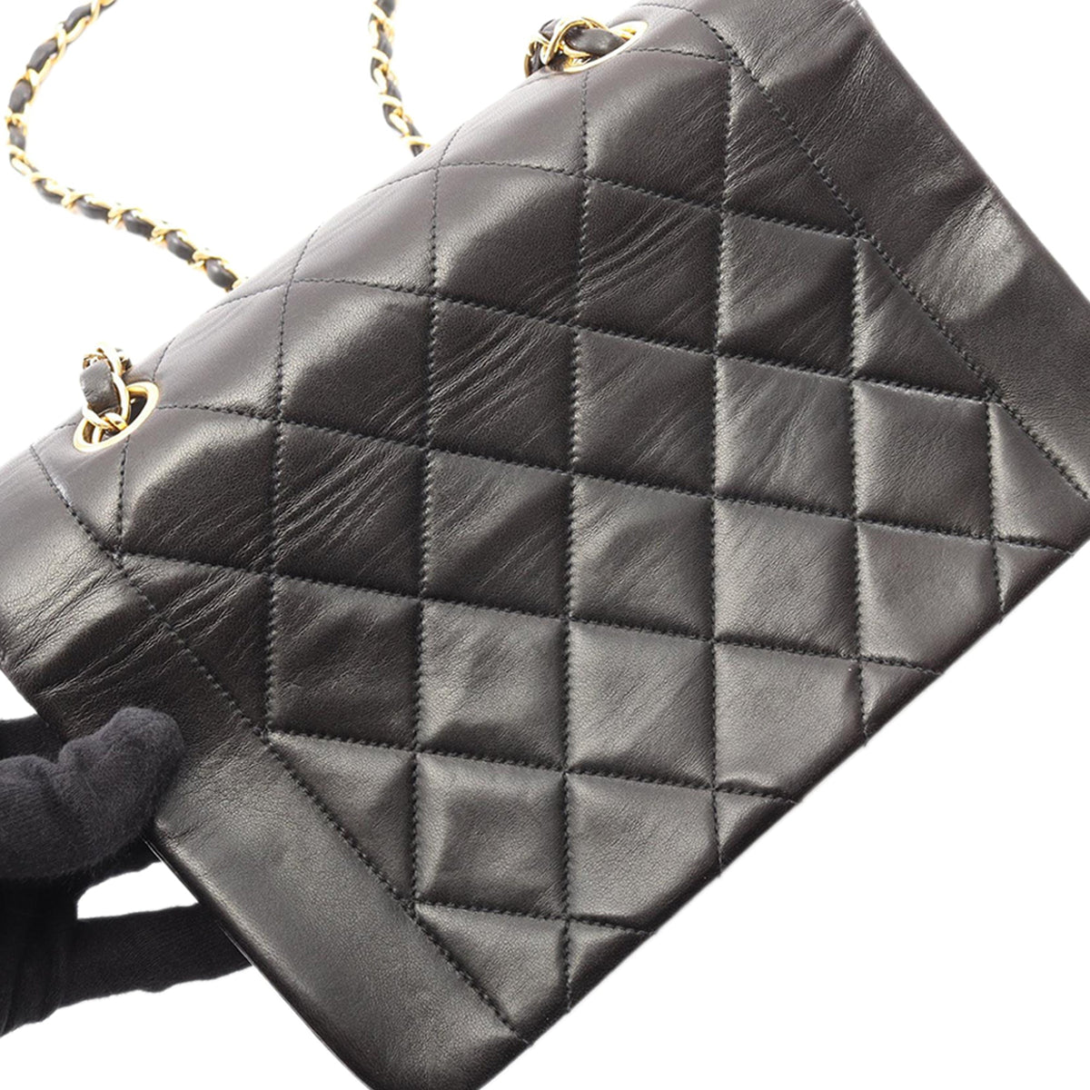 Chanel Small Lambskin Diana Flap