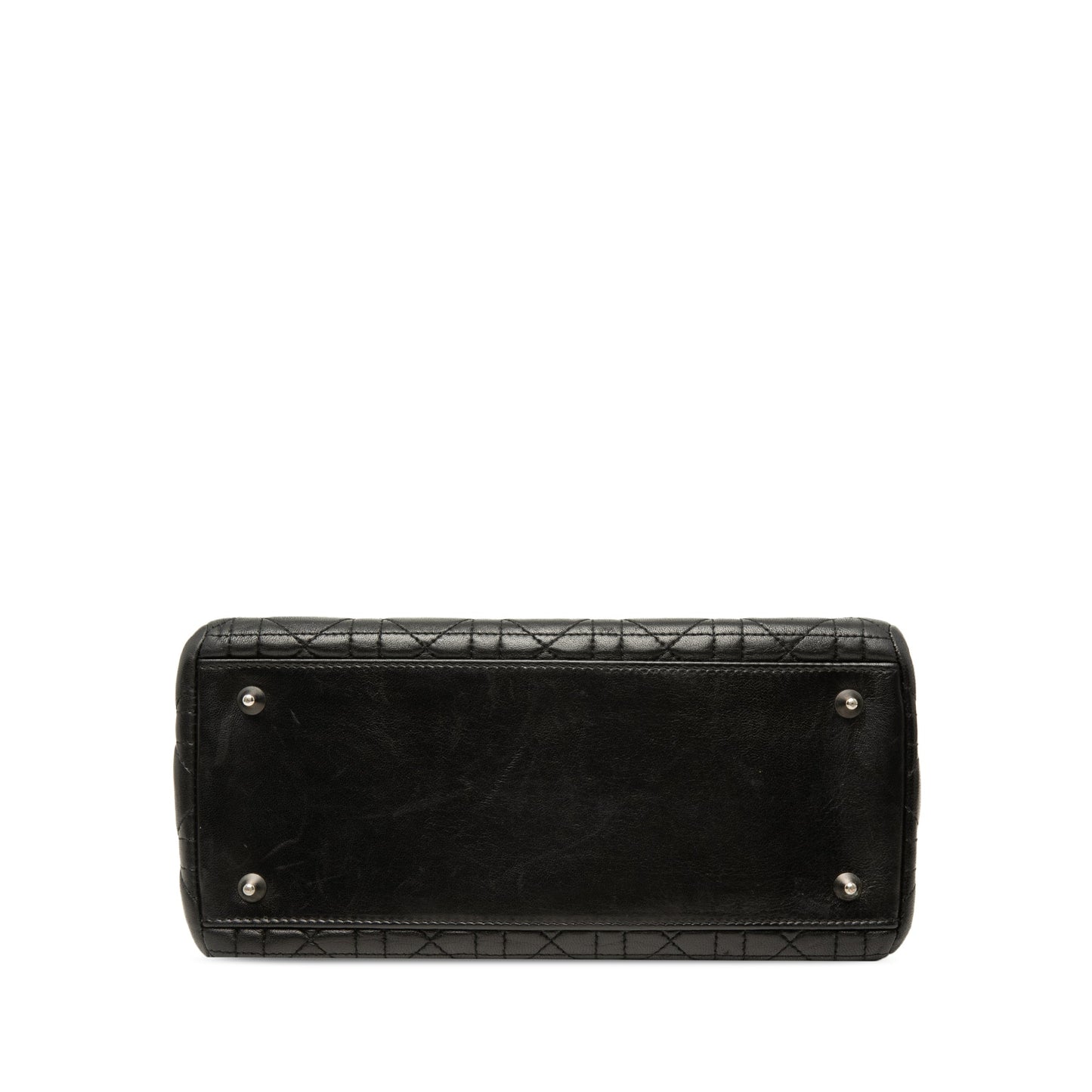 Dior Medium Lambskin Cannage Lady Dior