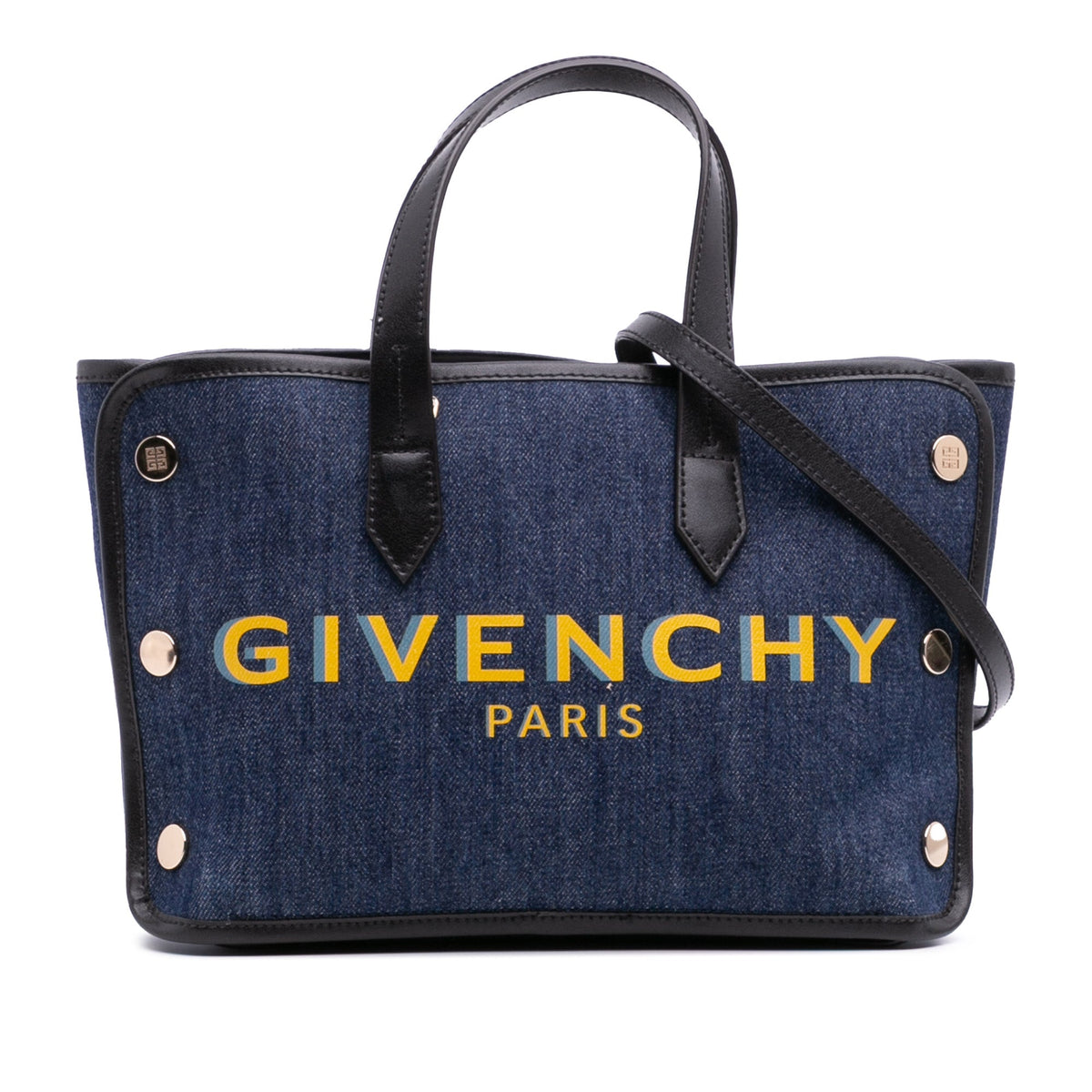 Givenchy Mini Denim Bond Shopper Tote