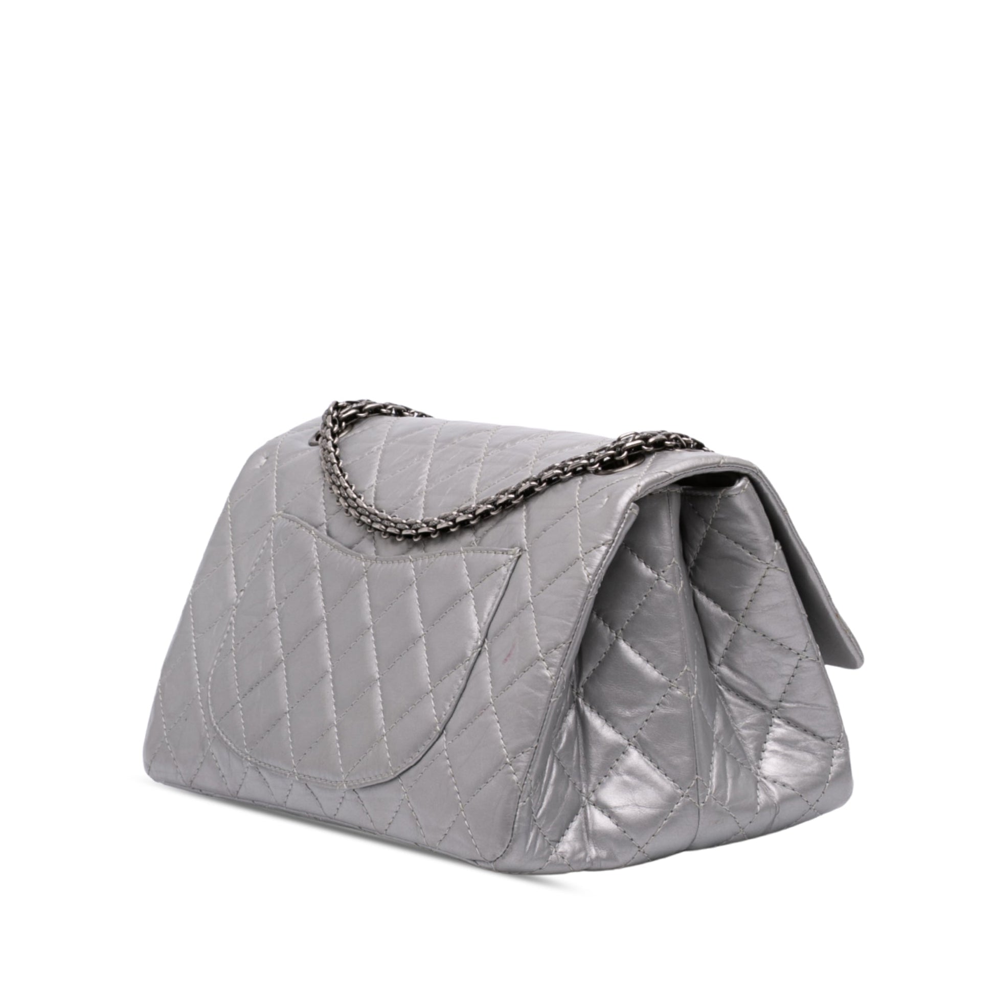 Chanel Quilted Aged Calfskin Reissue 2.55 Double Compartment Single Flap 226