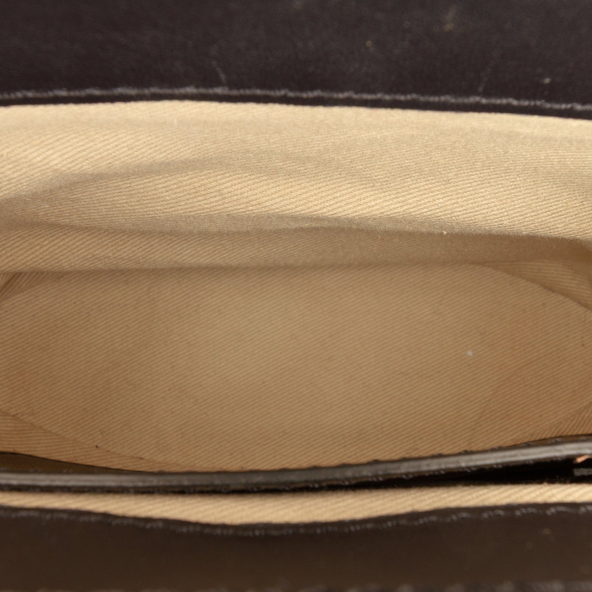 Tricolor Croc Embossed Leather Aby Lock Satchel