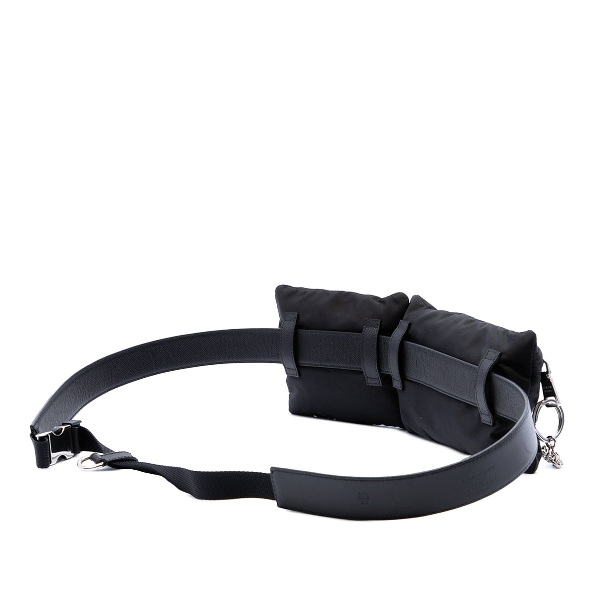 Prada Tessuto Belt Bag — Black