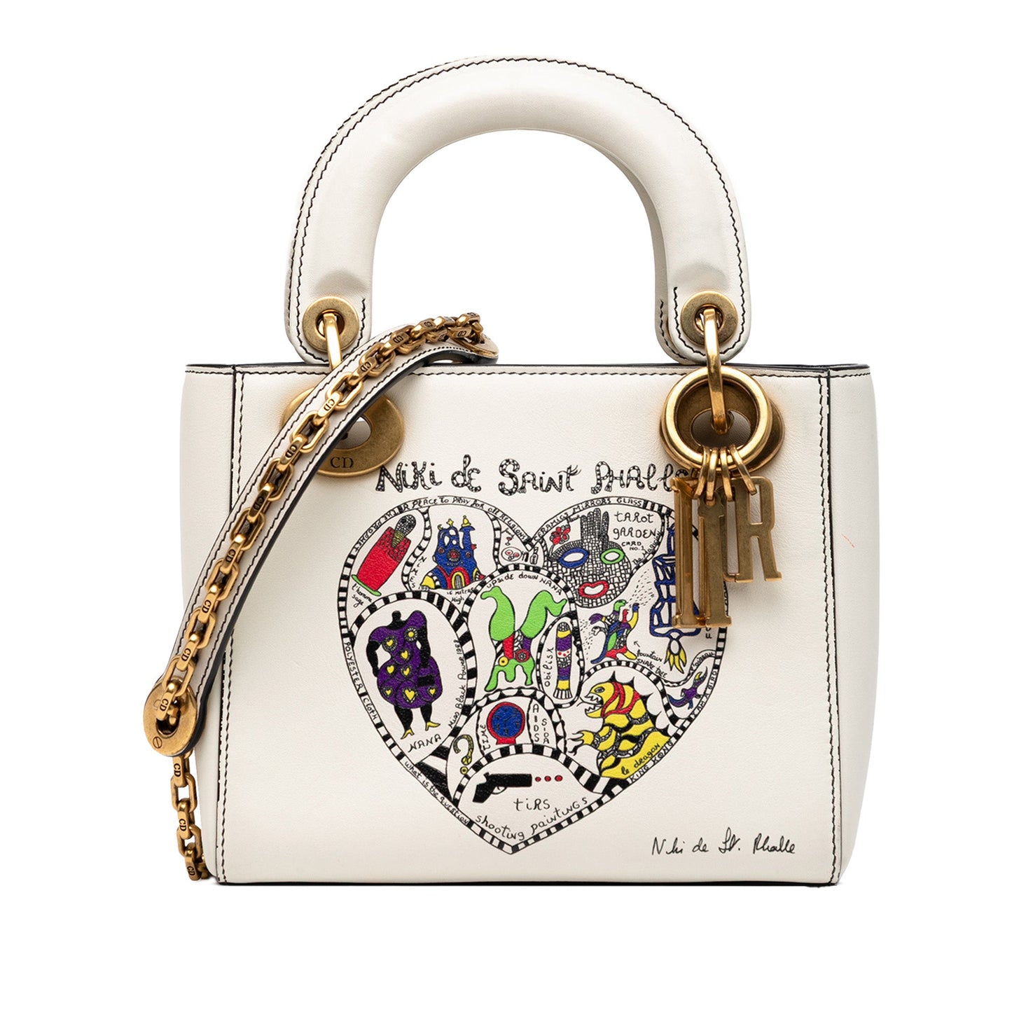 Dior DiorAmour Niki De Saint Phalle Mini Calfskin Lady Dior