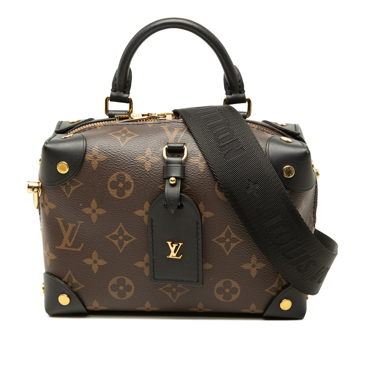 Louis Vuitton Monogram Petite Malle Souple — Brown