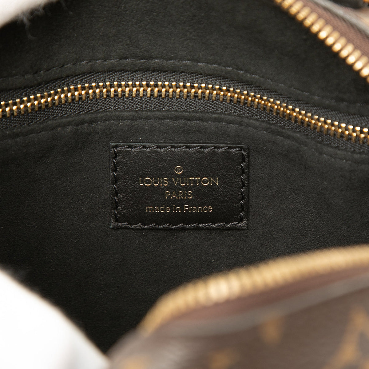 Louis Vuitton Monogram Petite Malle Souple — Brown