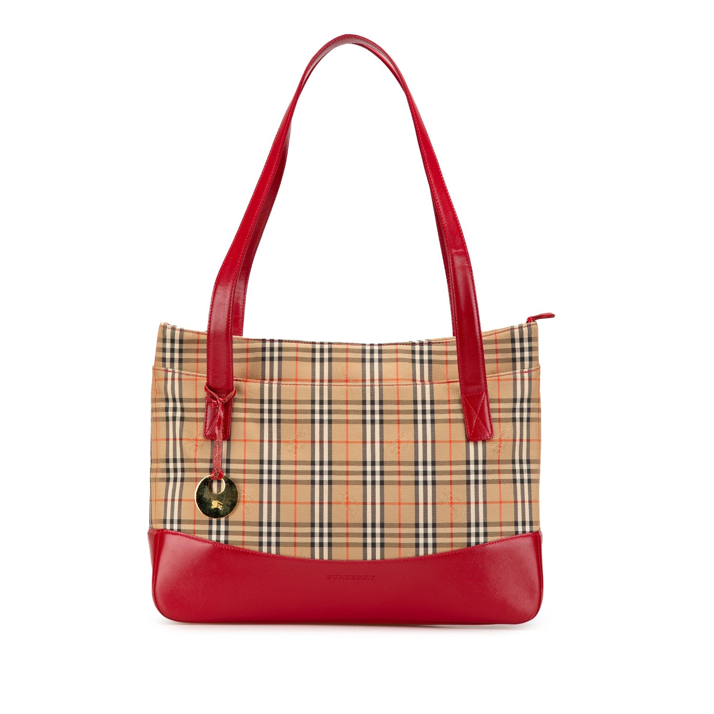 Burberry Haymarket Check Canvas Tote