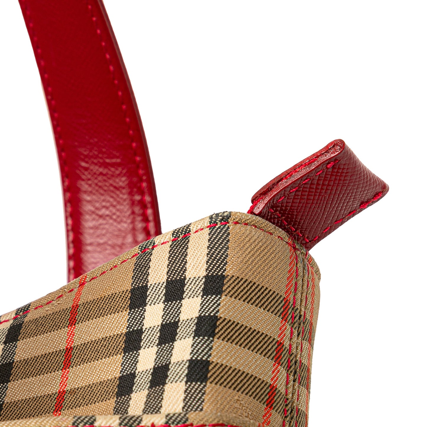 Burberry Haymarket Check Canvas Tote