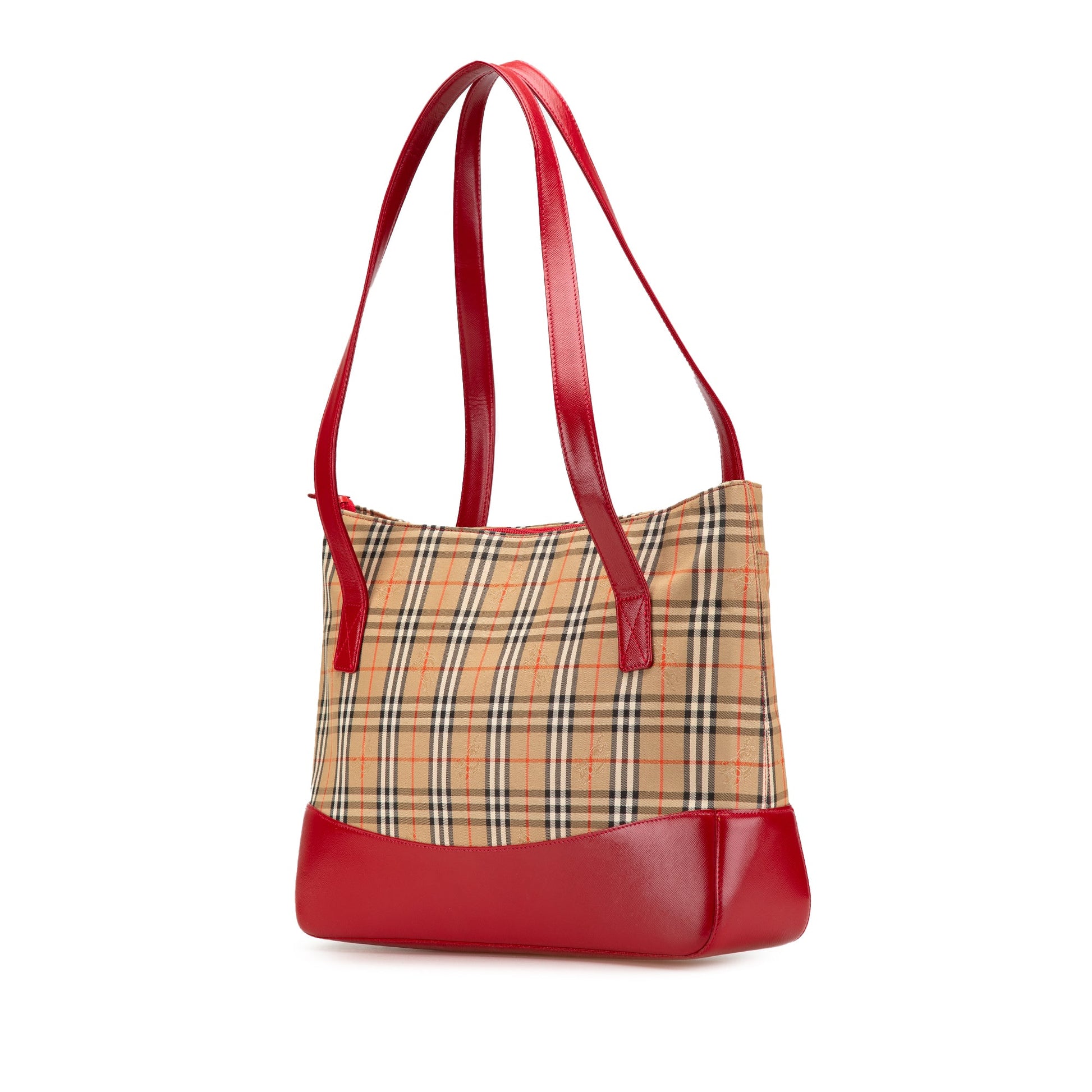 Burberry Haymarket Check Canvas Tote