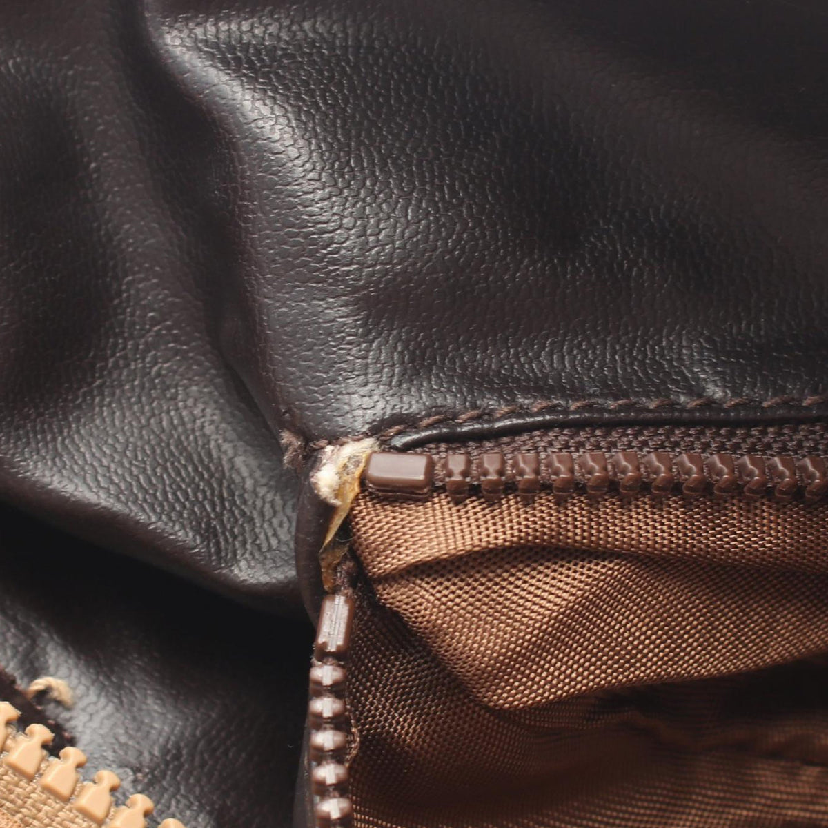 Celine Macadam Coated Canvas Boston Bag — Beige