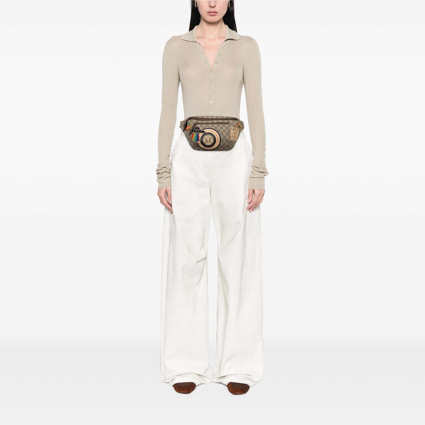 Gucci GG Supreme Courrier Belt Bag
