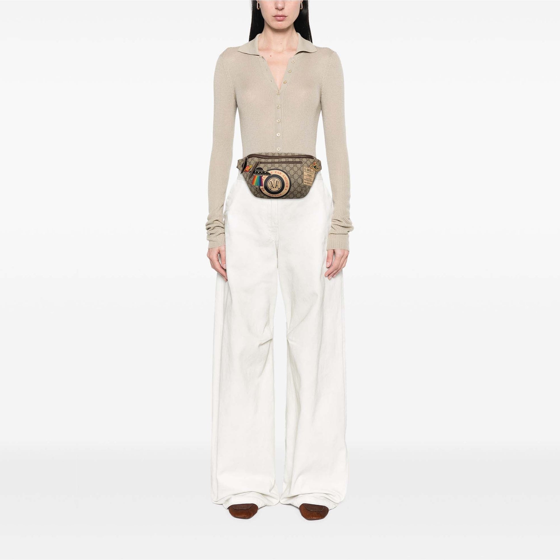 Gucci GG Supreme Courrier Belt Bag