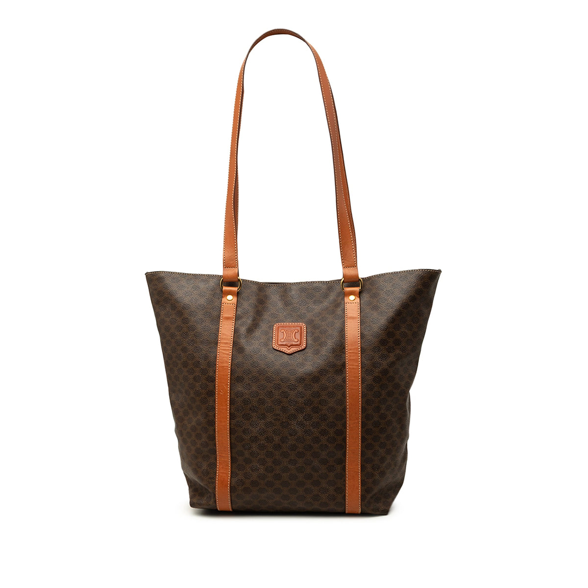 Celine Macadam Coated Canvas  Tote
